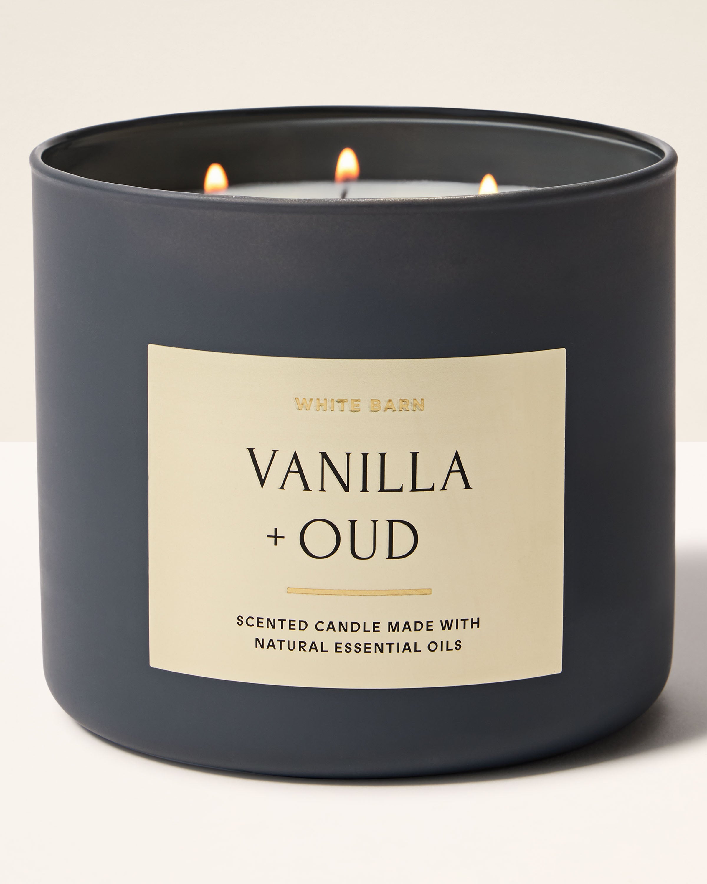 Vanilla & Oud 3-Wick Candle