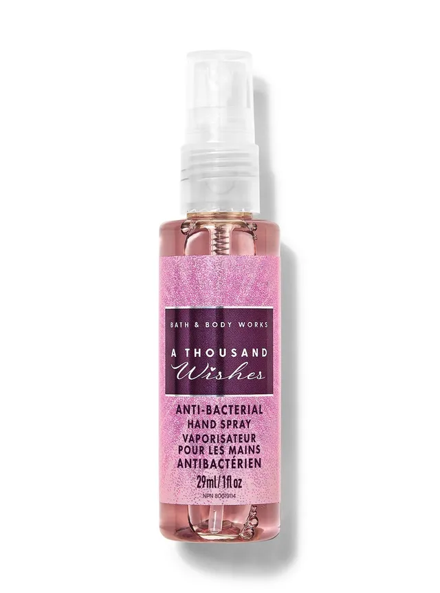 A Thousand Wishes Hand Sanitizer Spray Pink