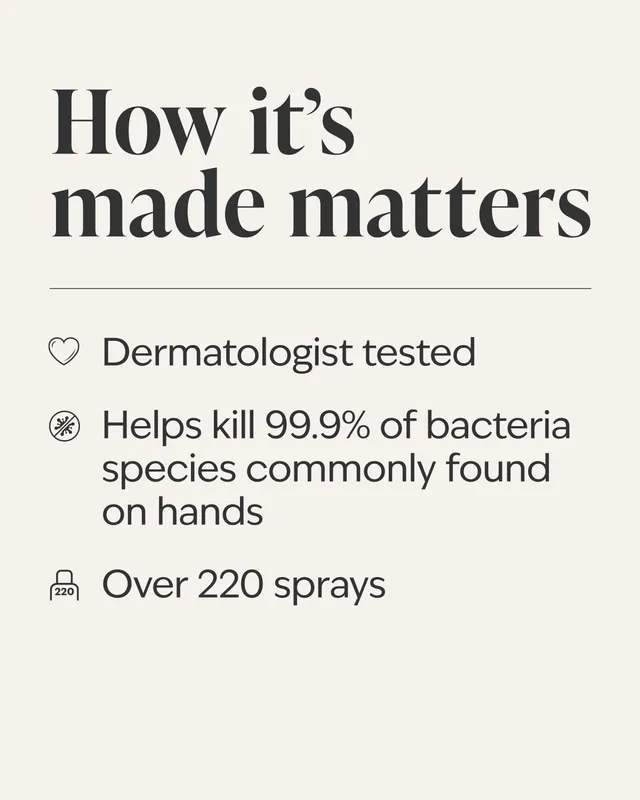 Eucalyptus Spearmint Hand Sanitizer Spray – image 2