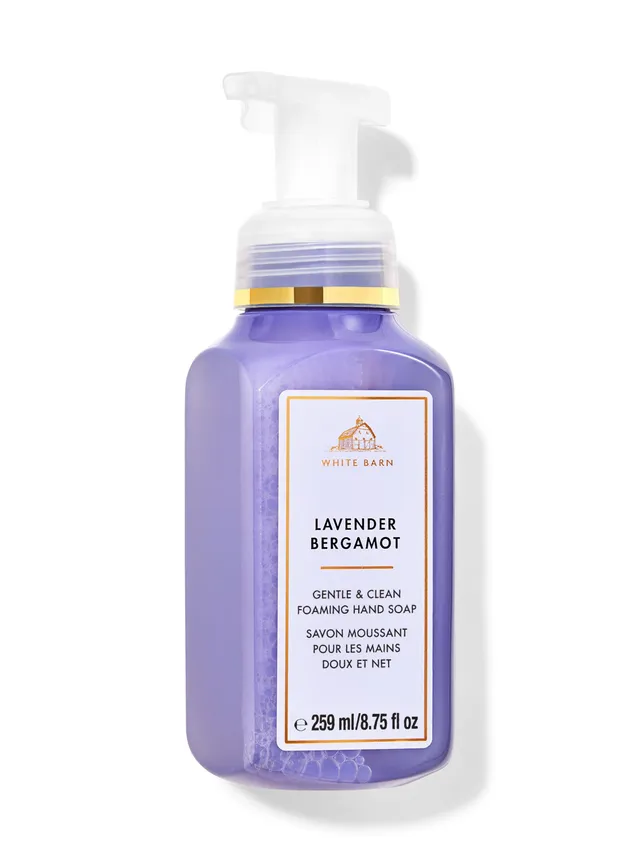 Lavender Bergamot Gentle & Clean Foaming Hand Soap Purple
