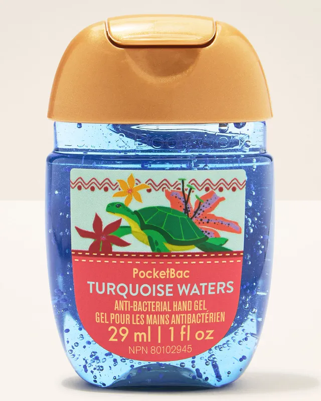Turquoise Waters PocketBac Hand Sanitizer Blue