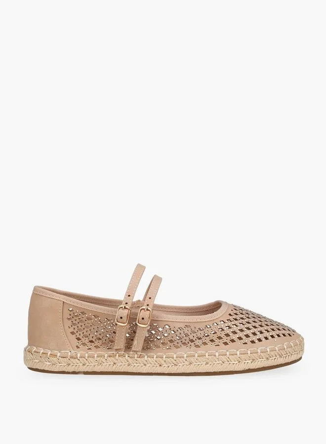 Women's Embellished Espadrille Mary Jane