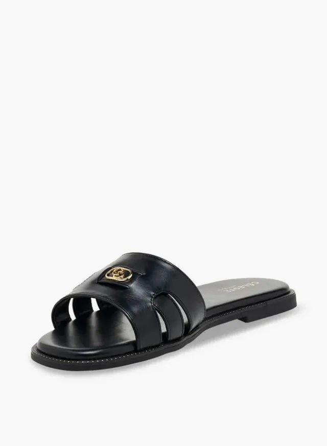 Women Slip-On Flat Sandals CREAM – image 4