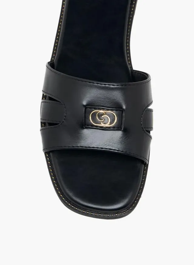 Women Slip-On Flat Sandals CREAM – image 7