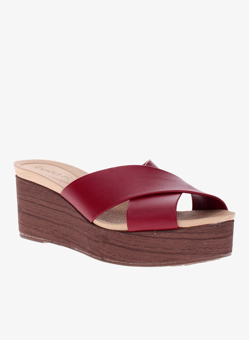 Beira Rio Women's Flat Summer Slip-On Shoes