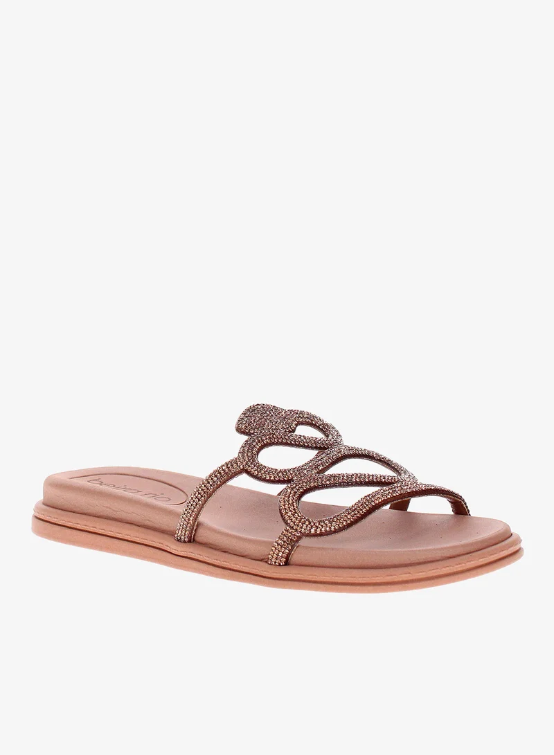 Beira Rio Women's Slip-On Flat Summer Footwear