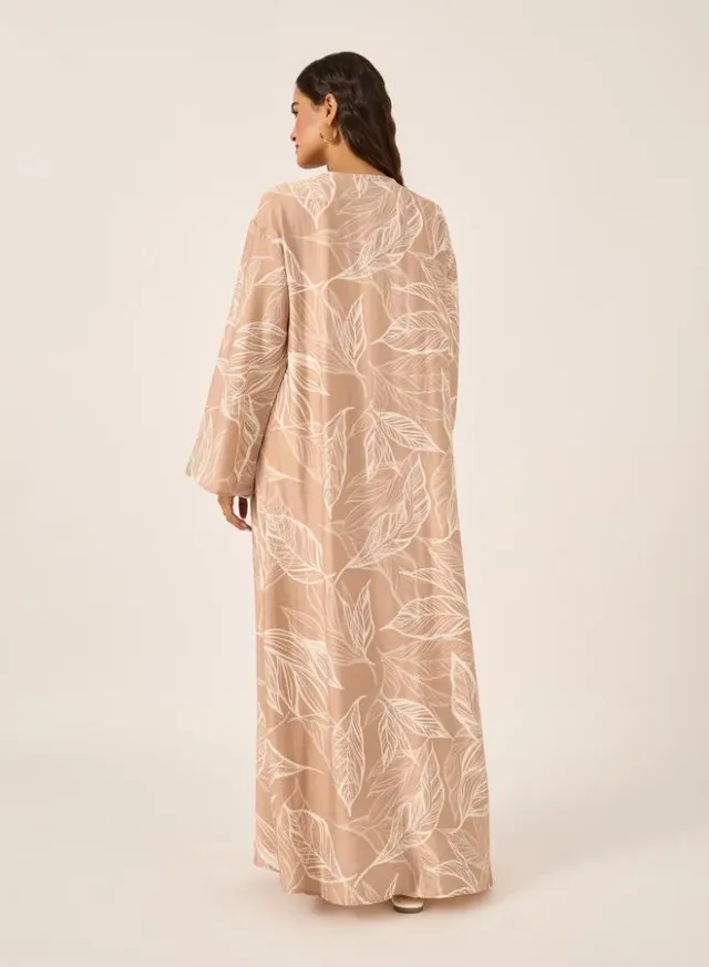 Floral Print Kimono Wide Leg Trousers Co-Ord – image 4