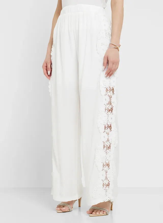 Lace Top & Pant Set – image 4