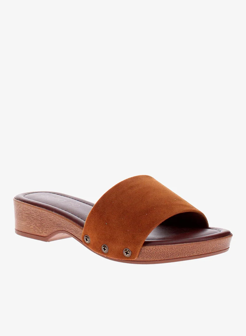Beira Rio Women's Lightweight Slip-On Flat Sandals