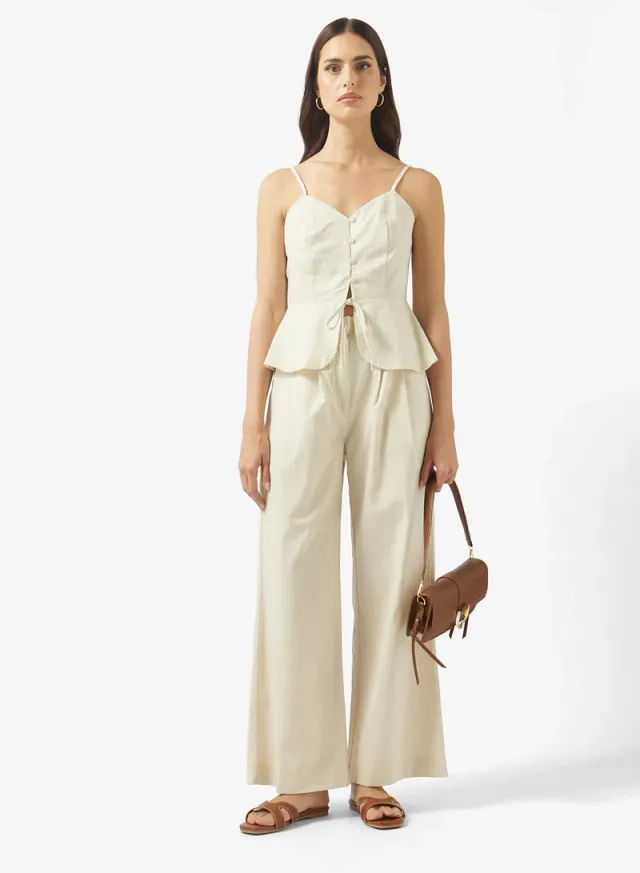 Peplum Strap Top & Pant Set – image 5
