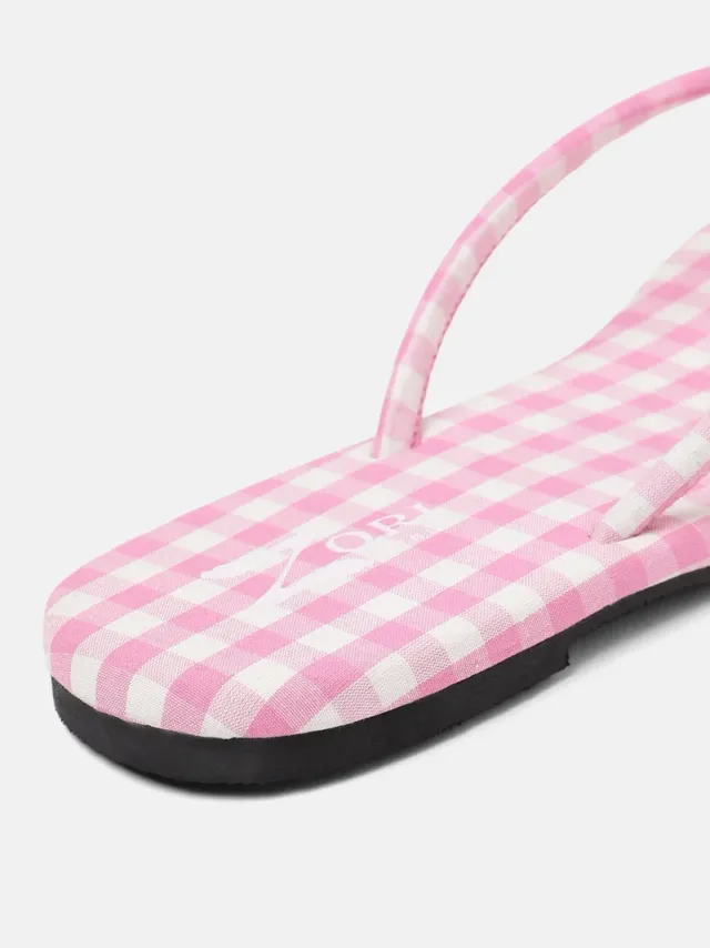 BAHAMAS Women's Floral Summer Flats Pink – image 7