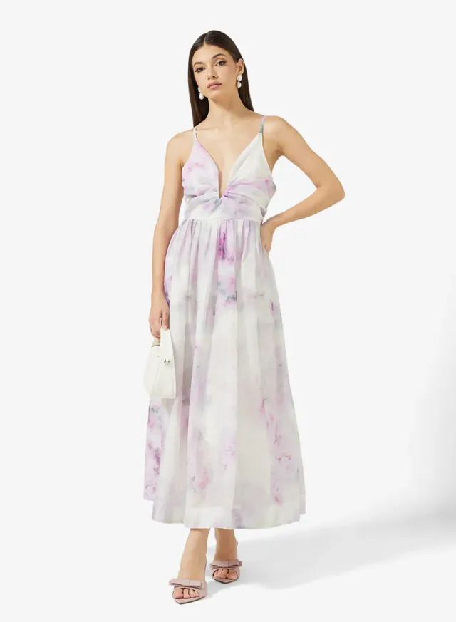 Strappy Printed Dress