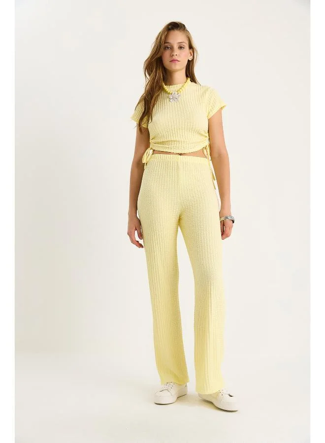 Fitted Top & Pant Set