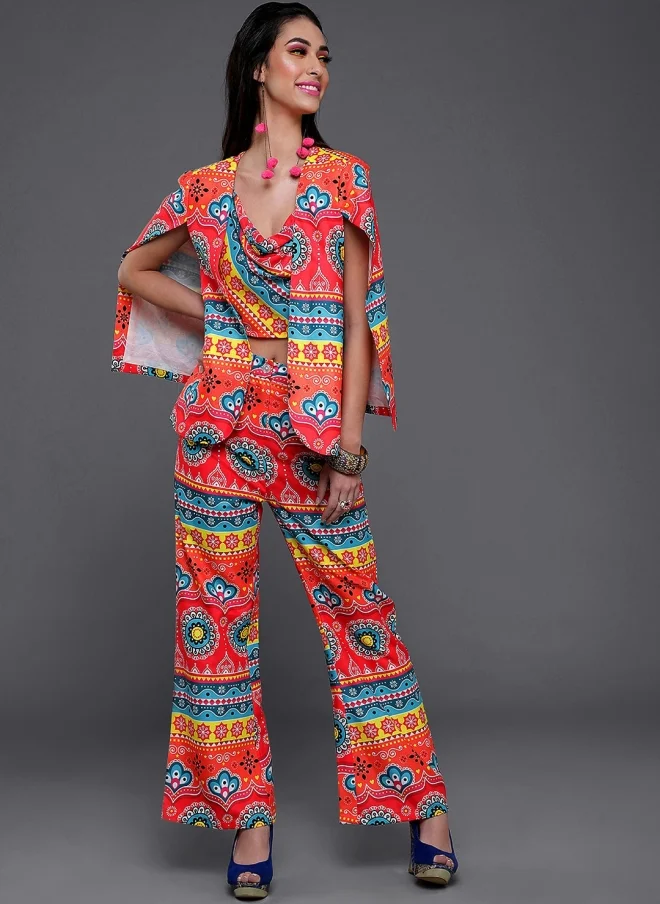 Women's Printed Co-Ord Set