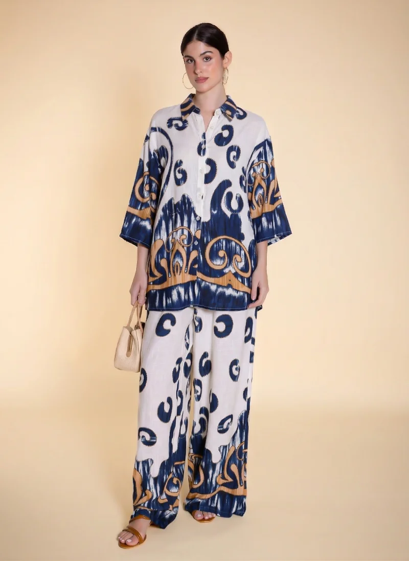 Comfort Printed Shirt Set