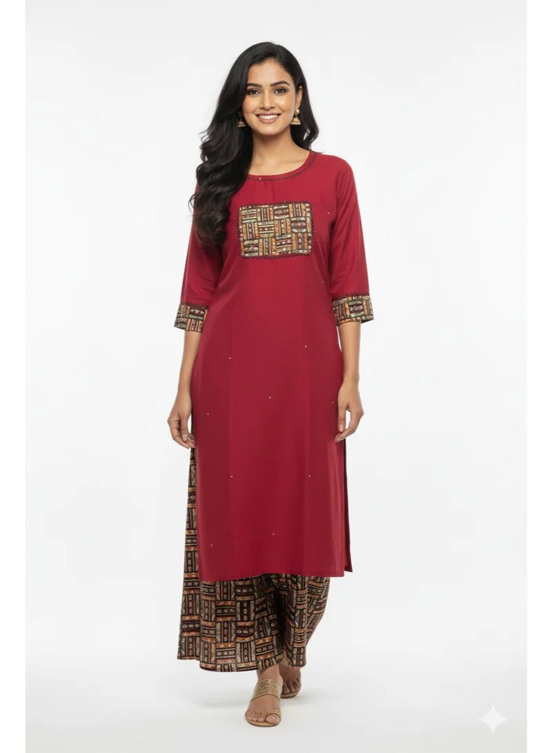 Elegant Summer Cotton Coord Salwar Set