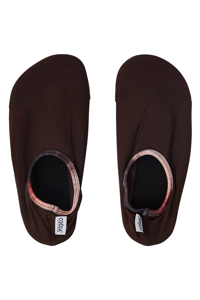 COEGA Women's Pool Shoes Chocolate Tie Dye