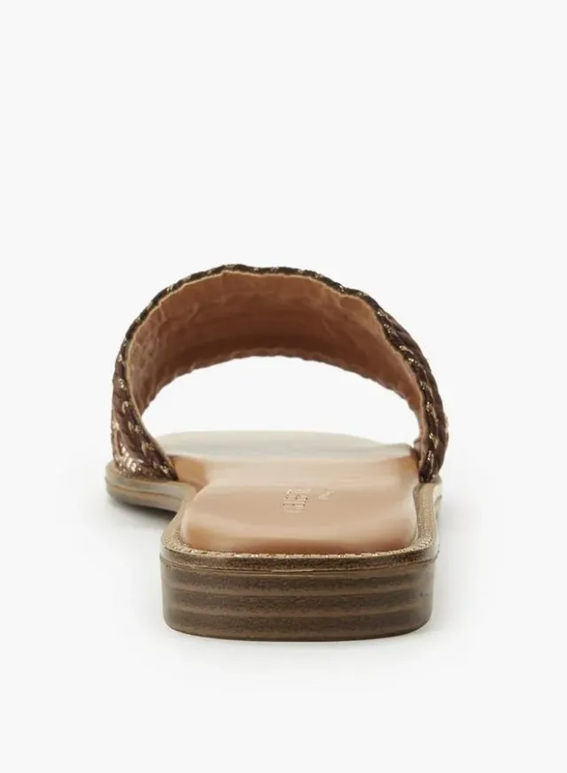 Women Slip-On Sandals IVORY – image 5