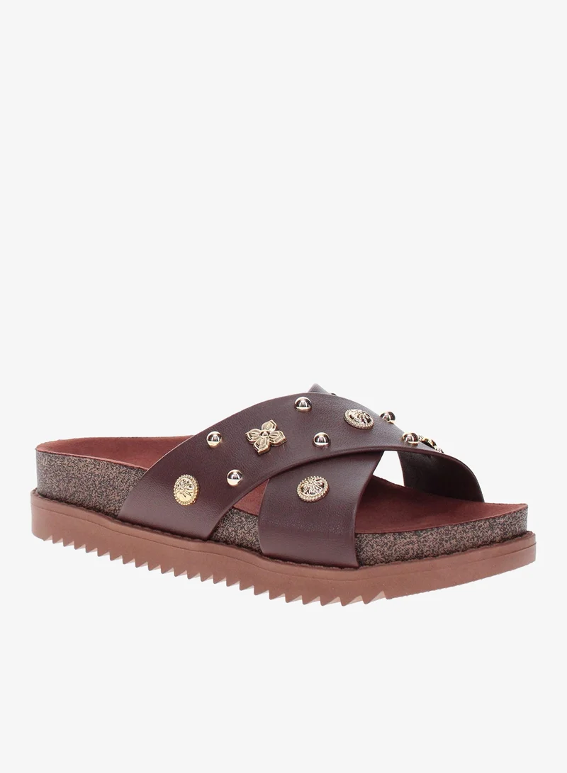 Moleca Women's Flat Slip-On Sandals