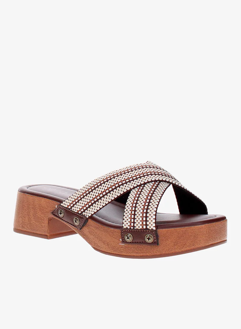 Beira Rio Women's Flat Slip-On Lightweight Casual Sandals