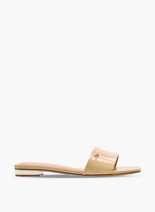 Women's Textured Flat Sandals