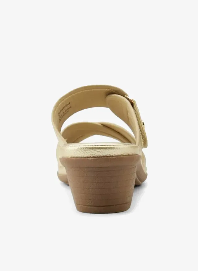 Criss-Cross Textured Slip-On Sandals – image 5