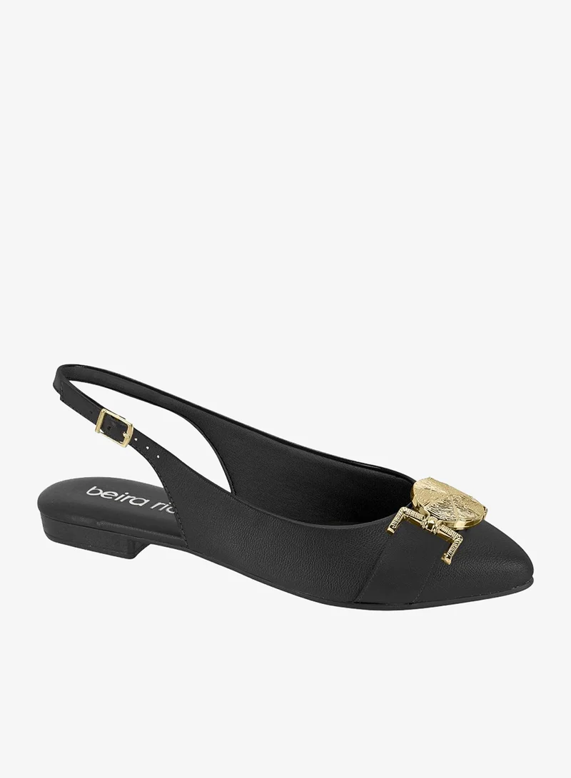 Beira Rio Women's Flat Sandals with Back Strap