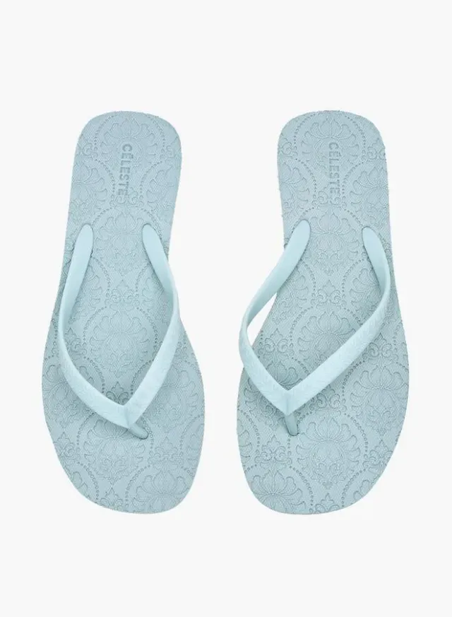 Women's Floral Flip Flops – image 2