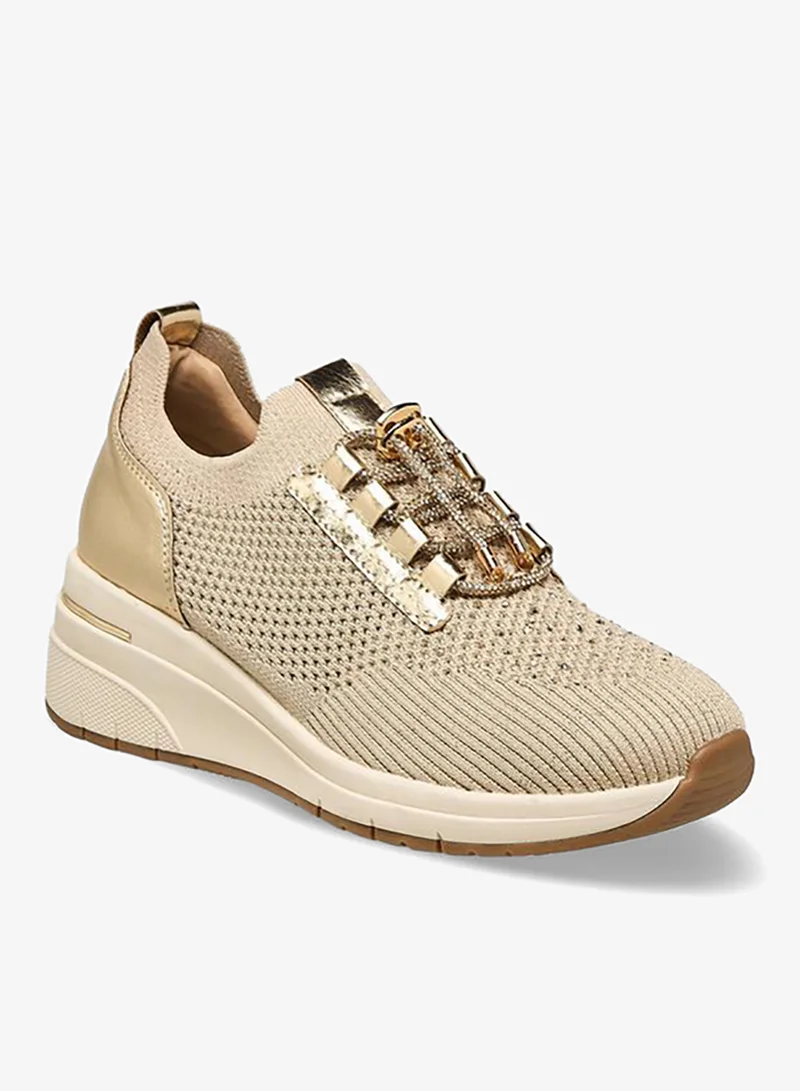 Women's Embellished Slip-On Sneakers