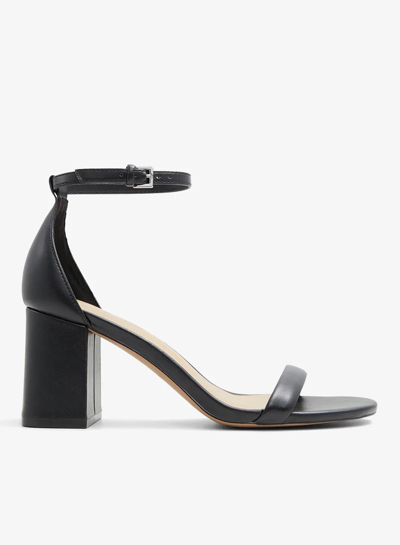 Ankle Strap Heeled Sandals
