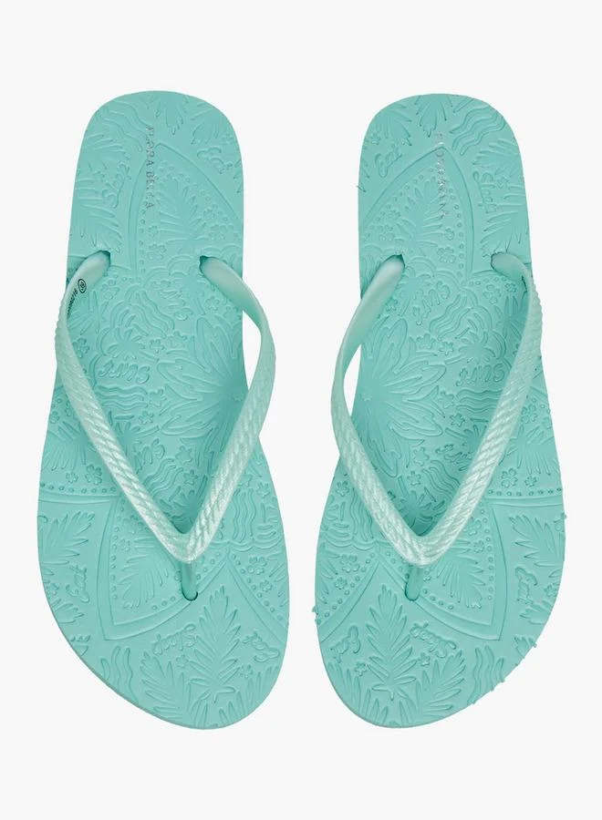 Women's Textured Flip-Flops
