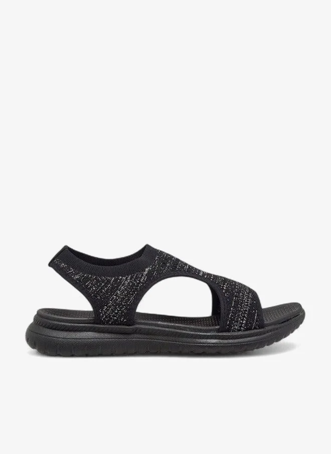 Women's Textured Comfort Backstrap Sandals