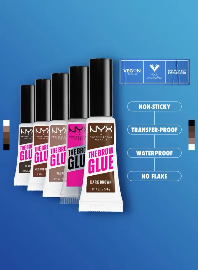 Brow Glue Instant Brow Styler Dark Brown – image 5