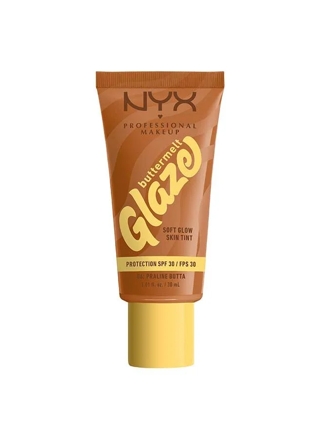 NYX Buttermelt Glaze Skin Tint SPF 30, Praline Butta