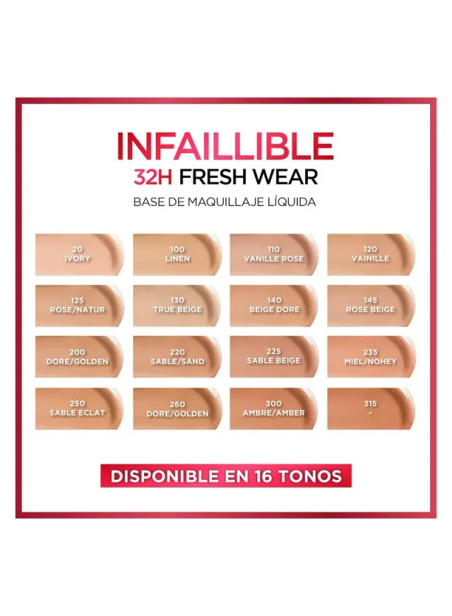 Infallible Liquid Foundation 140 Cool Rose – image 2