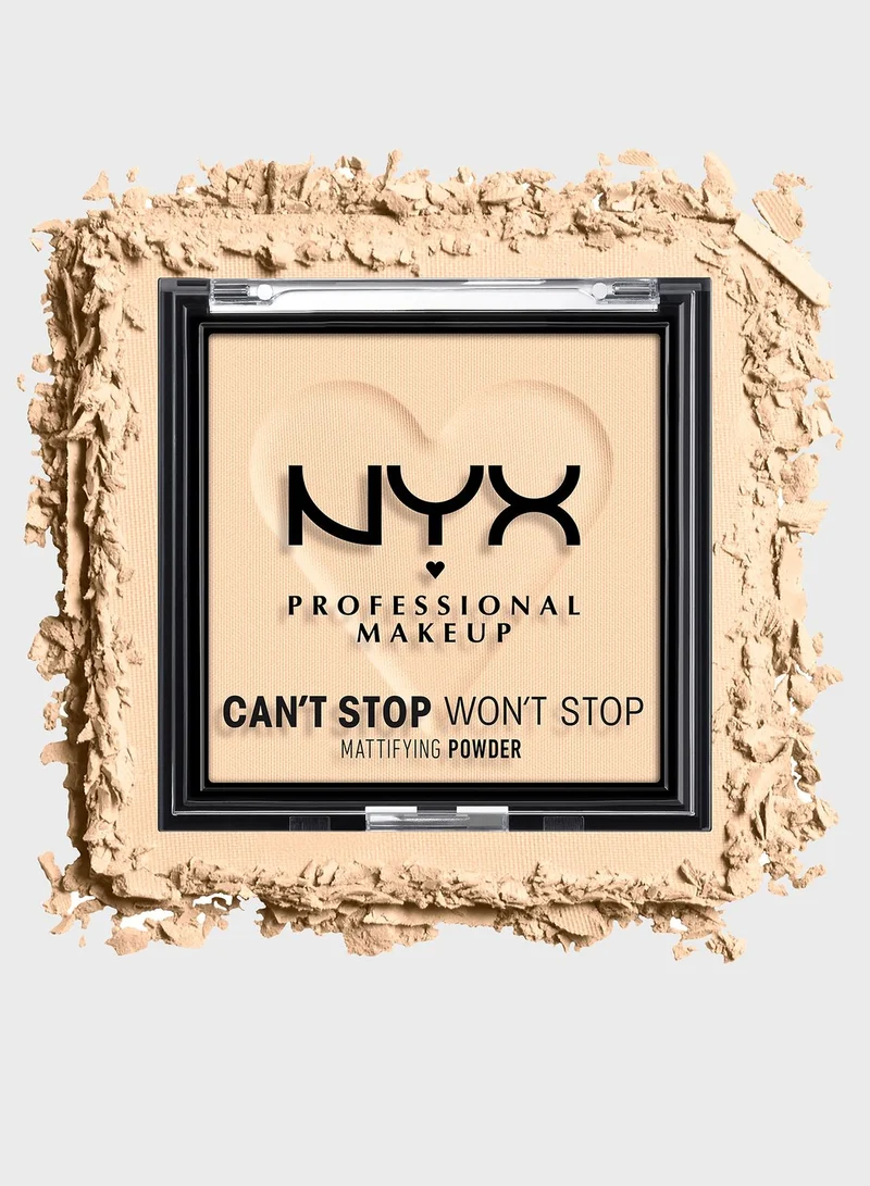 Can't Stop Won't Stop Mattifying Powder Fair