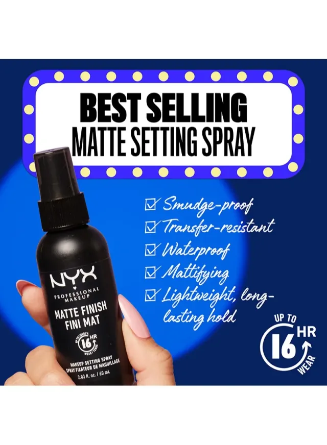 Matte Finish Setting Spray - 60ml – image 5