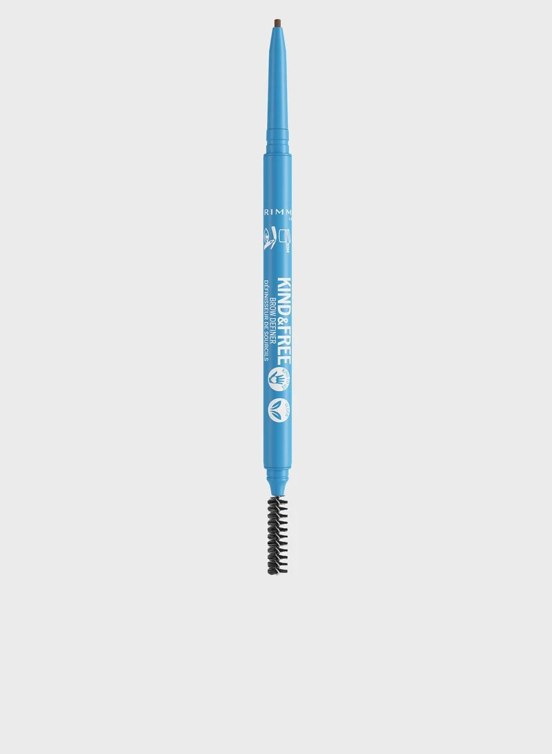 Rimmel Kind & Free Brow Definer Chocolate