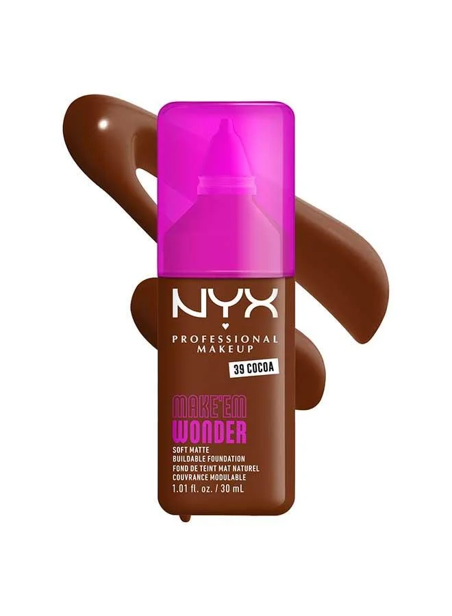 Make 'EM Wonder Foundation Matte Fair Porcelain