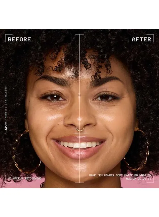 Make 'EM Wonder Foundation Matte Fair Porcelain – image 3