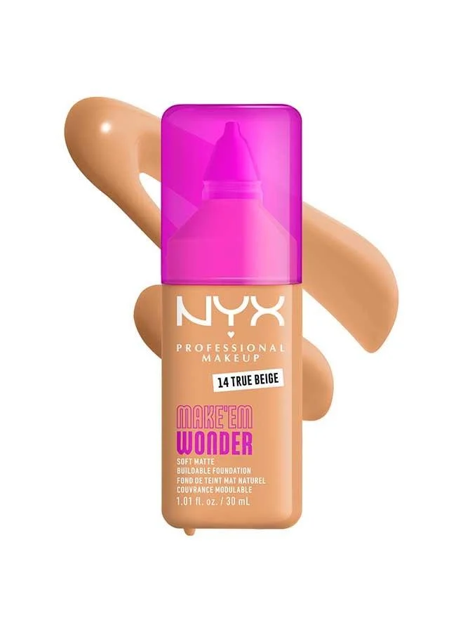 Make 'EM Wonder Foundation Matte Fair Porcelain