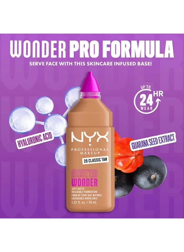 Make 'EM Wonder Foundation Matte Fair Porcelain – image 2
