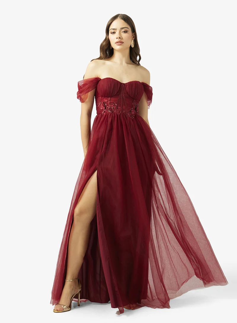 Sweetheart Tulle A-Line Gown