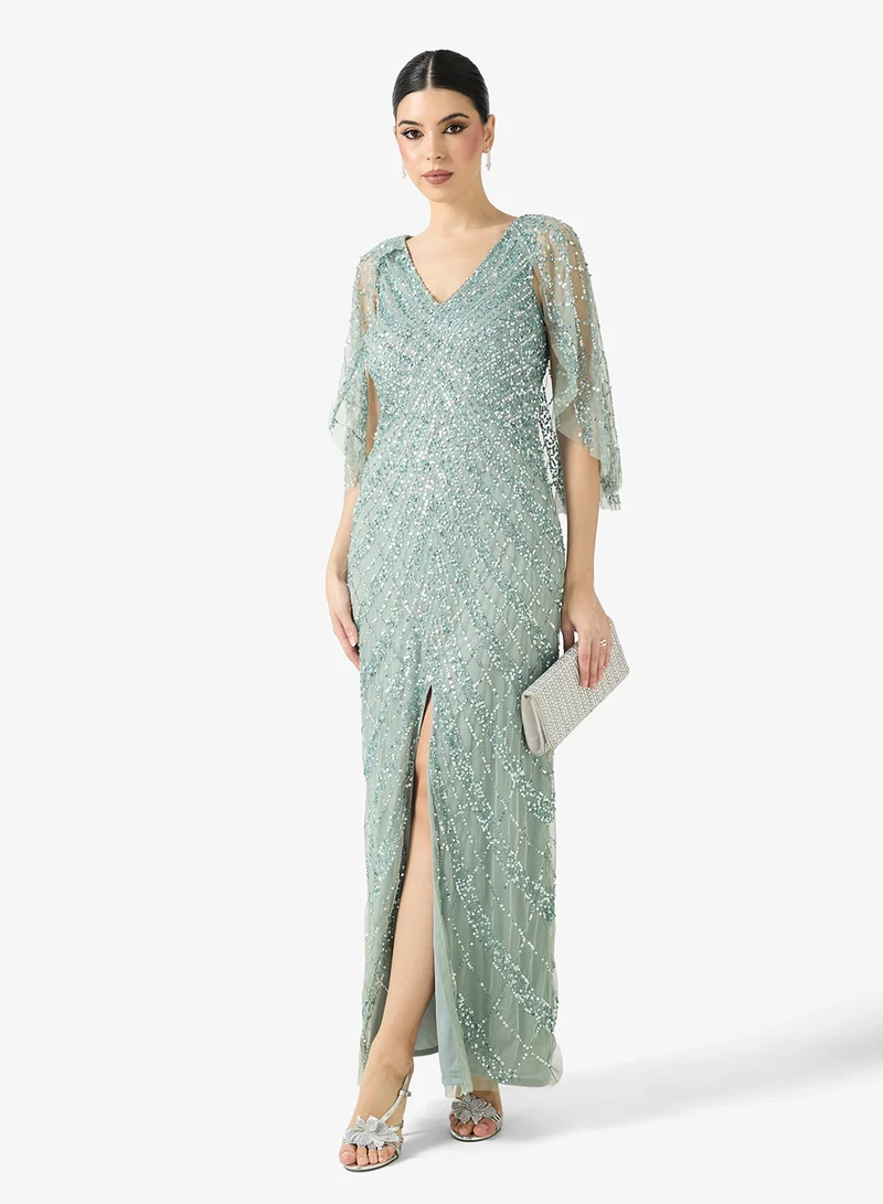 Sequin Evening Dress