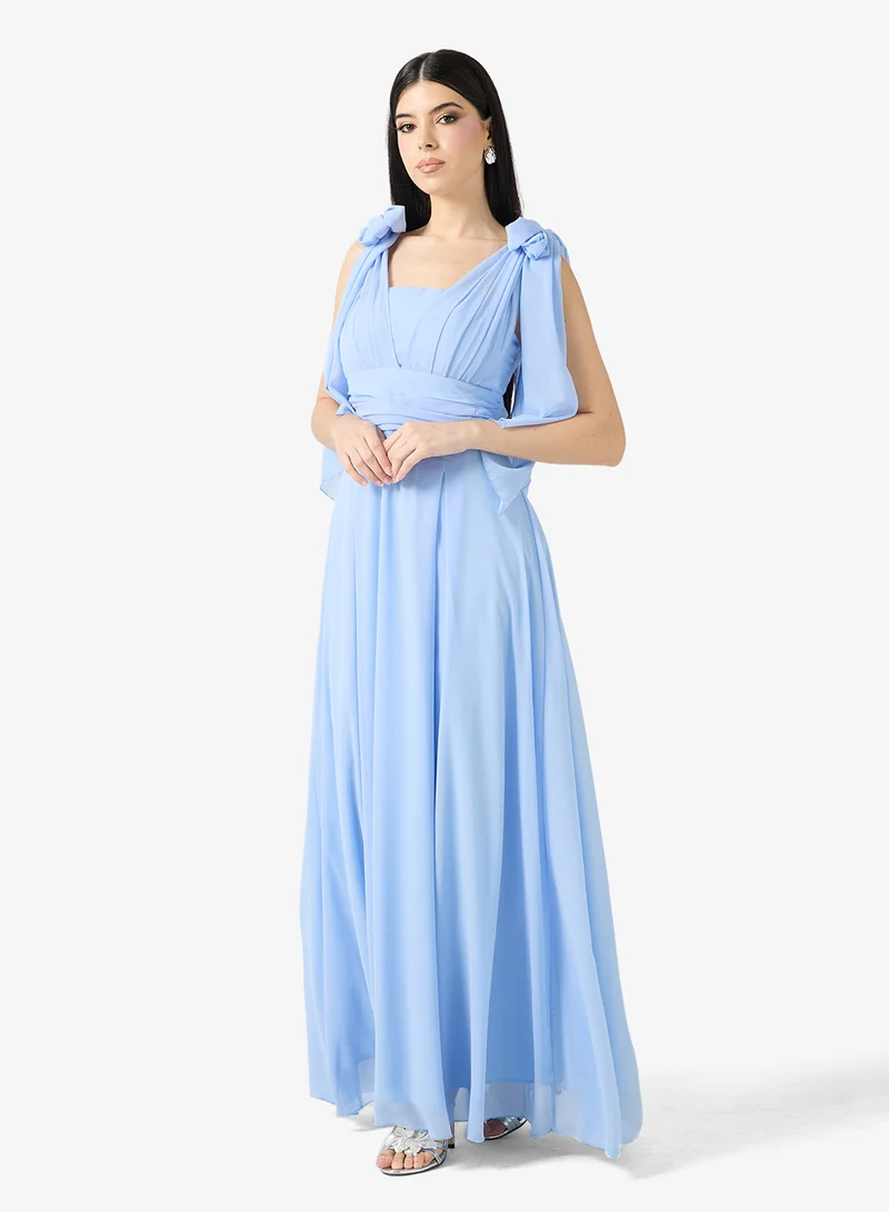 Bridesmaids Dress Side Tie