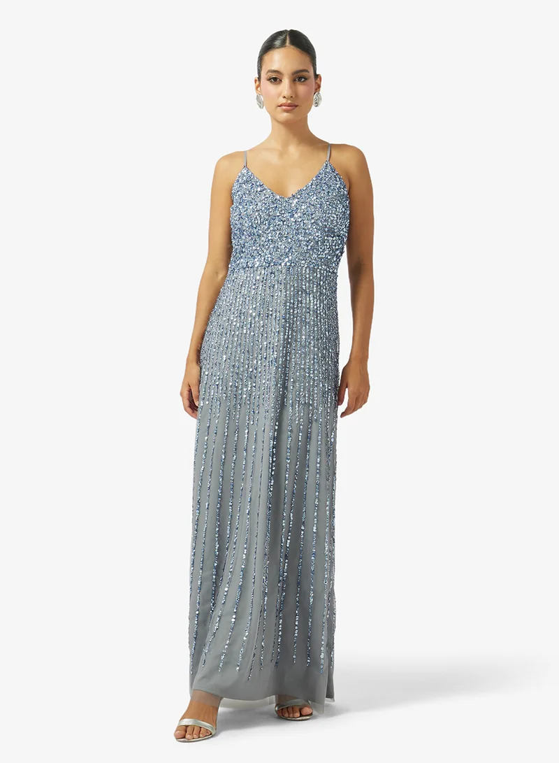 Embellished Evening Dress