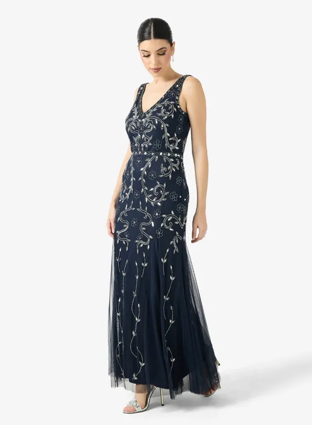 Embellished Evening Dress