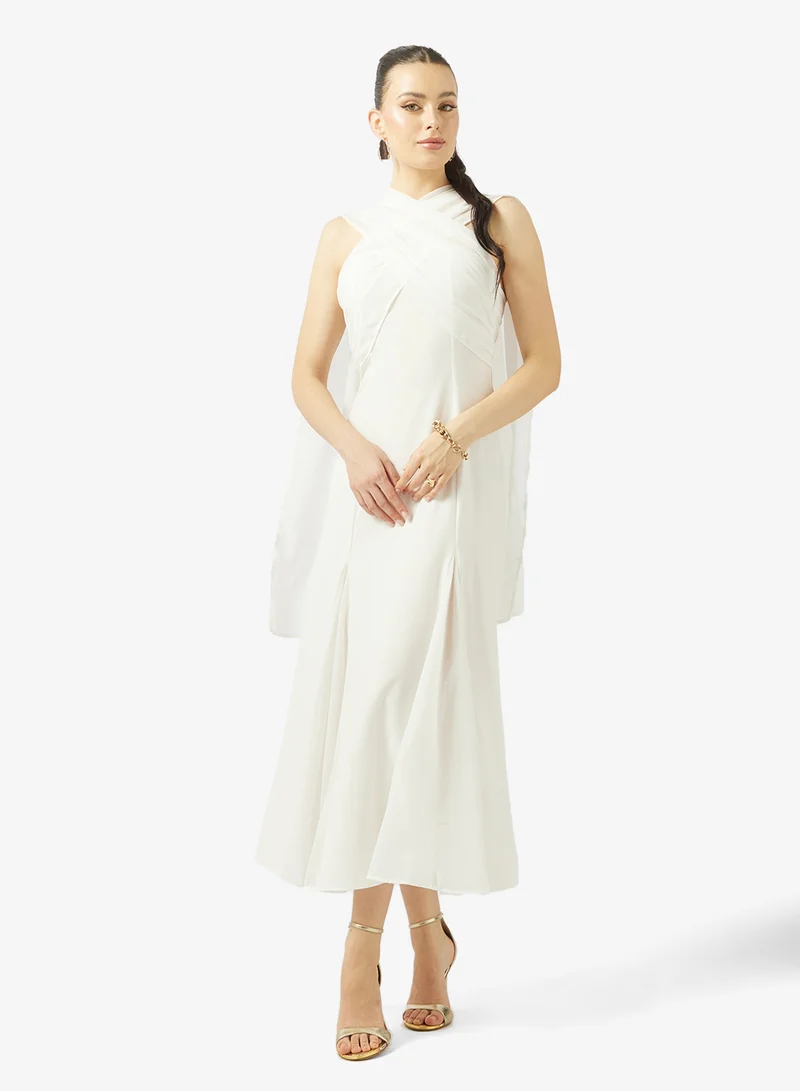 Multi-Way Trail Draped Dress