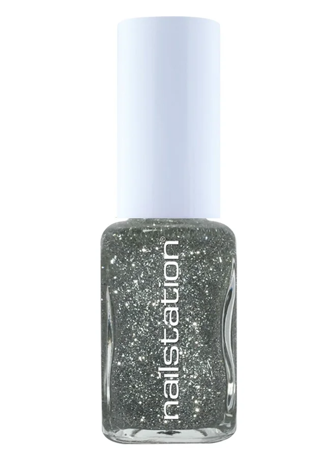 Glossy Diamond Wedding Nail Polish