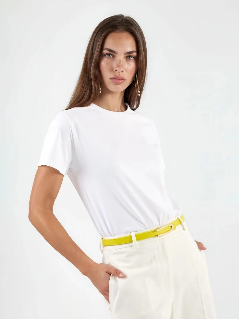 BUSEM Cotton Crew Neck T-Shirt